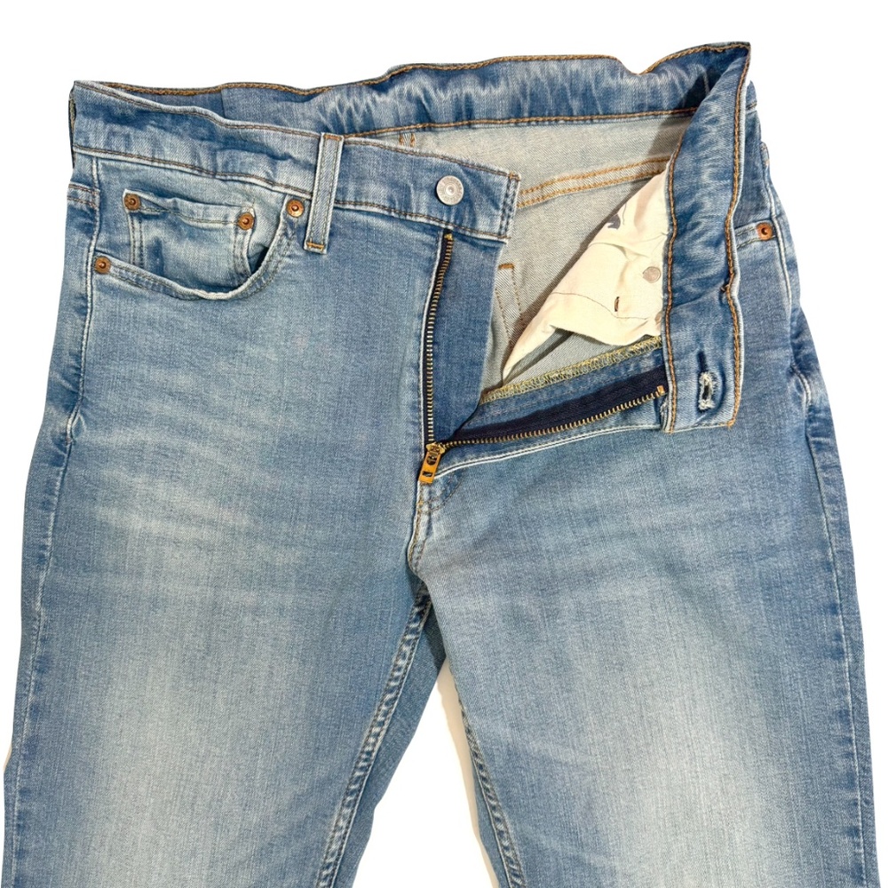 Levi's 514 Straight Fit Men's Jeans Size 33x30 Medium Wash - Picture 3 of 13